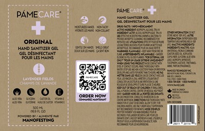 Label (500 mL Gel Lav)